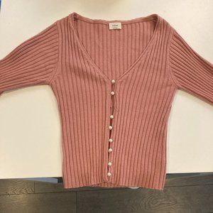 Wilfred Pink Pearl Cardigan